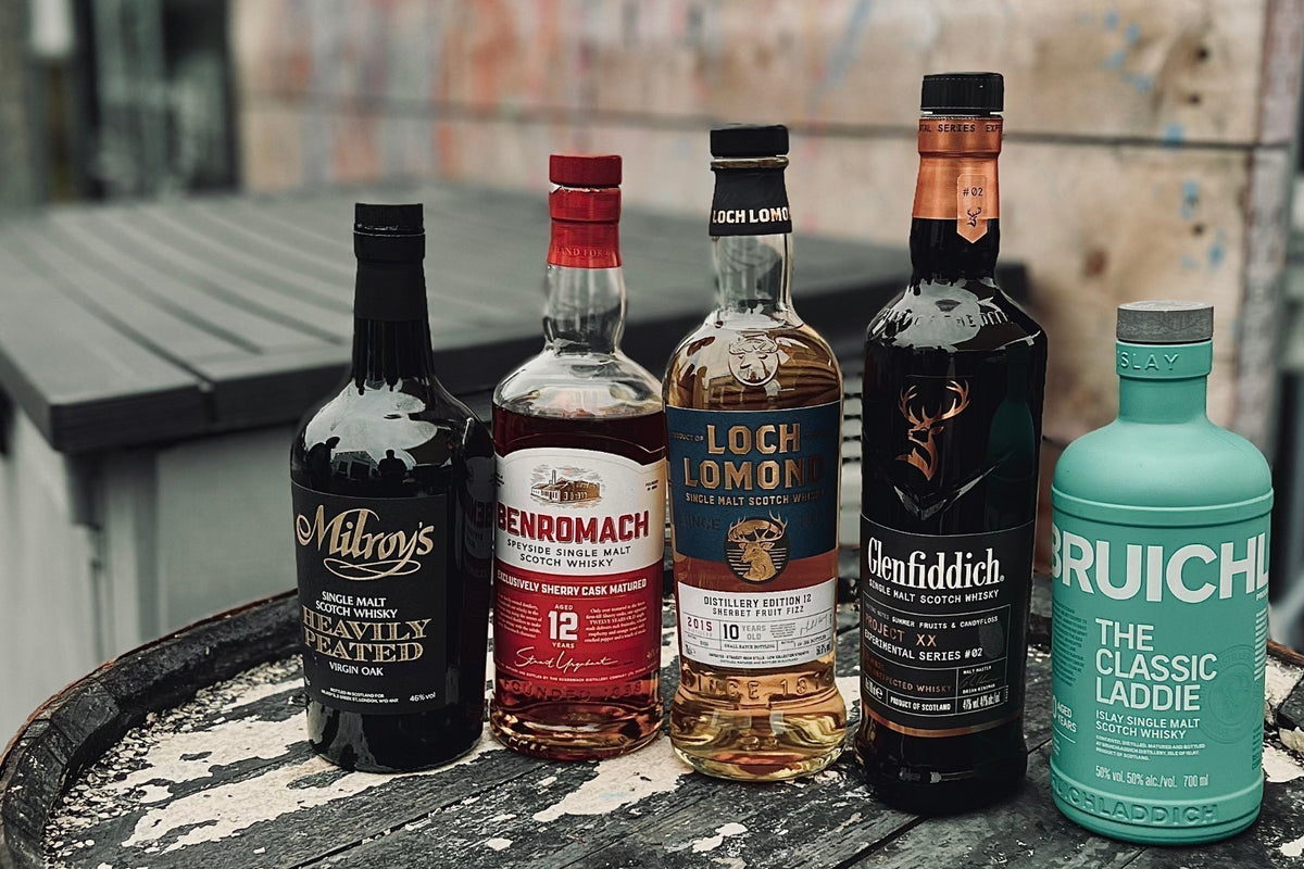 Devon Dram Club 6: Five drams, one divided room